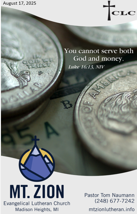 Money Matters – August 17, 2025