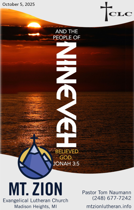 Repentance is an Open Invitation – October 5, 2025