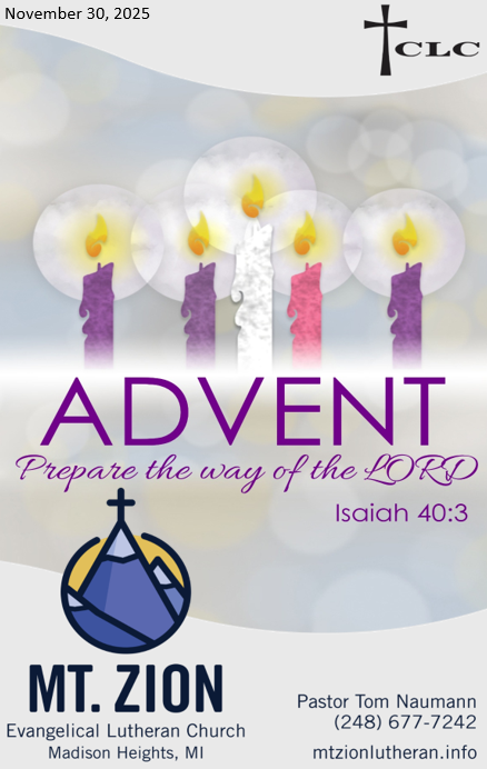 Hark! The Heralds of Advent Speak