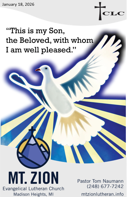 Jesus is on the Job! – January 18, 2026